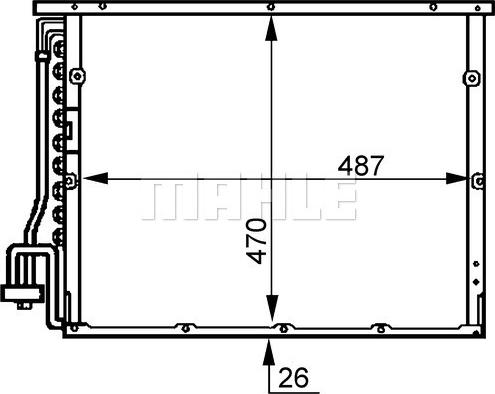 Wilmink Group WG2368707 - Kondenzator, klima-Uređaj www.molydon.hr