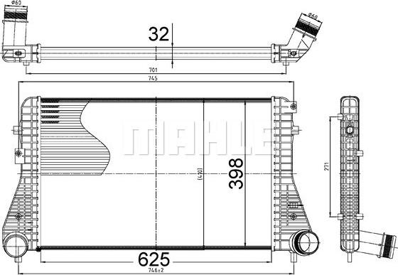 Wilmink Group WG2370943 - Intercooler, hladnjak www.molydon.hr