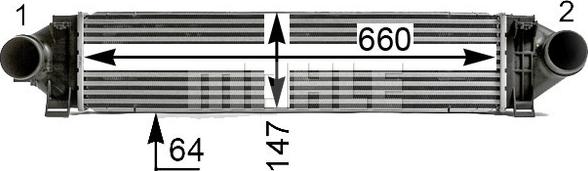 Wilmink Group WG2370955 - Intercooler, hladnjak www.molydon.hr