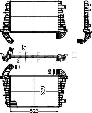 Wilmink Group WG2370936 - Intercooler, hladnjak www.molydon.hr