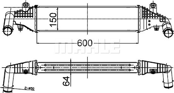 Wilmink Group WG2370929 - Intercooler, hladnjak www.molydon.hr