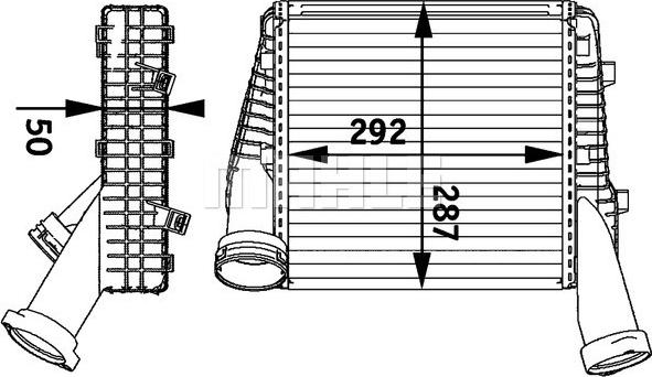 Wilmink Group WG2370591 - Intercooler, hladnjak www.molydon.hr