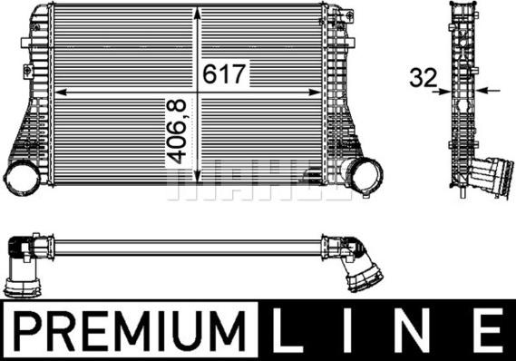 Wilmink Group WG2370614 - Intercooler, hladnjak www.molydon.hr