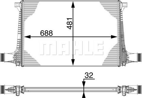 Wilmink Group WG2370687 - Intercooler, hladnjak www.molydon.hr