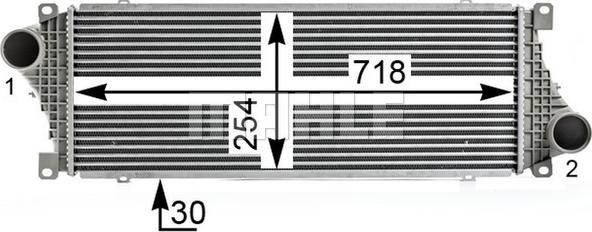 Wilmink Group WG2370633 - Intercooler, hladnjak www.molydon.hr