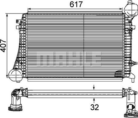 Wilmink Group WG2370620 - Intercooler, hladnjak www.molydon.hr