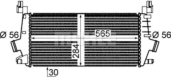 Wilmink Group WG2370806 - Intercooler, hladnjak www.molydon.hr