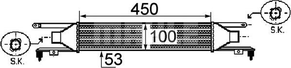 Wilmink Group WG2370722 - Intercooler, hladnjak www.molydon.hr