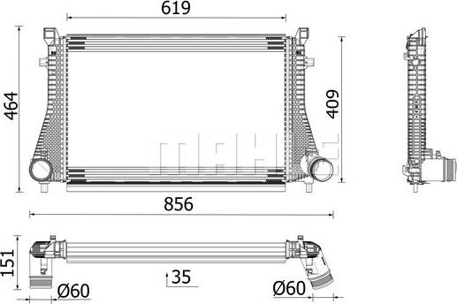 Wilmink Group WG2371024 - Intercooler, hladnjak www.molydon.hr