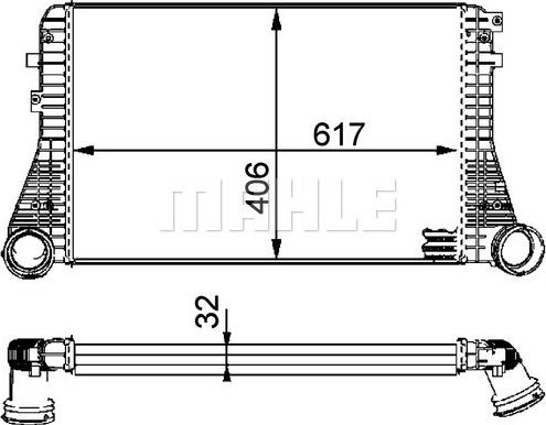 Wilmink Group WG2371070 - Intercooler, hladnjak www.molydon.hr