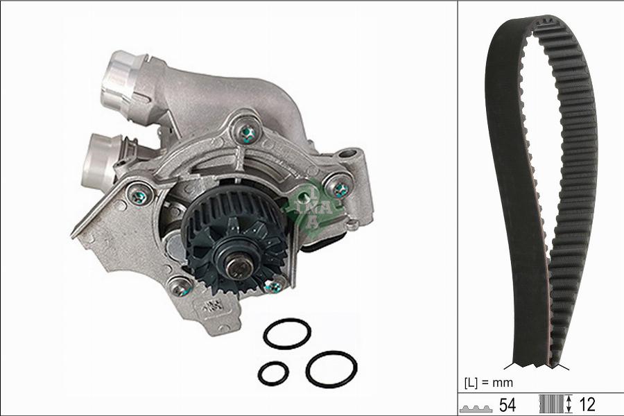 Wilmink Group WG2377429 - Vodena pumpa sa kompletom zupčastog remena www.molydon.hr