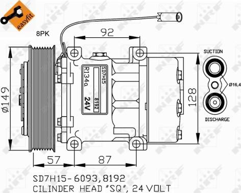 Wilmink Group WG2260592 - Kompresor, klima-Uređaj www.molydon.hr