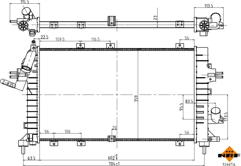 Wilmink Group WG2261007 - Hladnjak, hladjenje motora www.molydon.hr