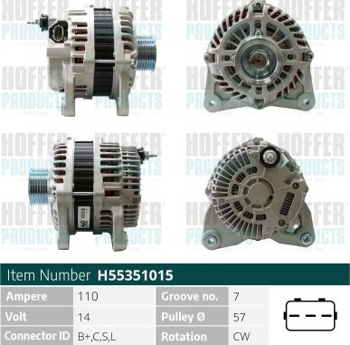 Wilmink Group WG2263689 - Alternator www.molydon.hr