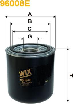 WIX Filters 96008E - Uložak susaca zraka, kompresor www.molydon.hr