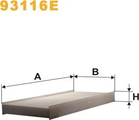 WIX Filters 93116E - Filter kabine www.molydon.hr