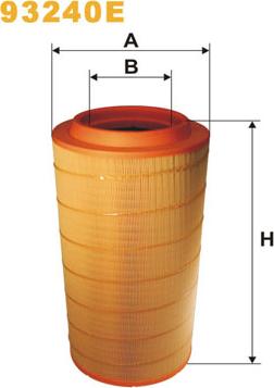 WIX Filters 93240E - Filter za zrak www.molydon.hr