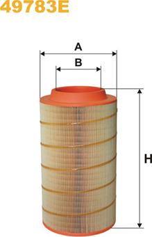 WIX Filters 49783E - Filter za zrak www.molydon.hr