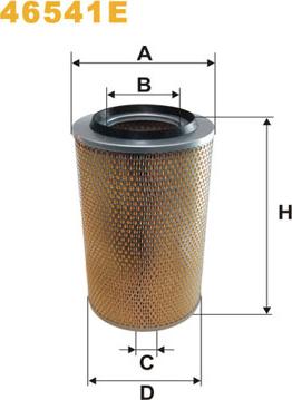 WIX Filters 46541E - Filter za zrak www.molydon.hr