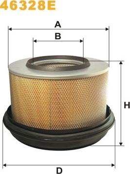 WIX Filters 46328E - Filter za zrak www.molydon.hr