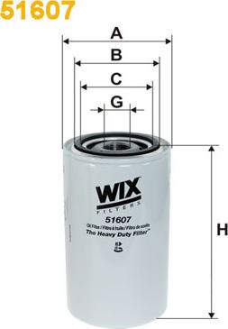 WIX Filters 51607 - Filter za ulje www.molydon.hr