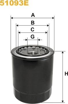 WIX Filters 51093E - Filter za ulje www.molydon.hr