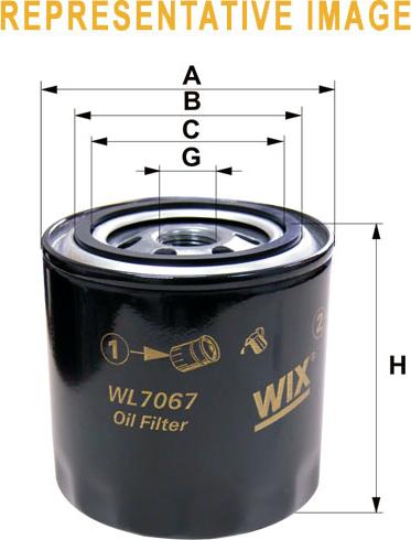 WIX Filters WL7123 - Filter za ulje www.molydon.hr