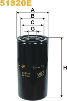 WIX Filters 51820E - Filter za ulje www.molydon.hr