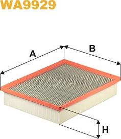 WIX Filters WA9929 - Filter za zrak www.molydon.hr