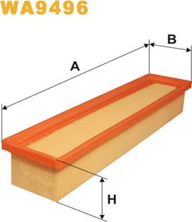 WIX Filters WA9496 - Filter za zrak www.molydon.hr