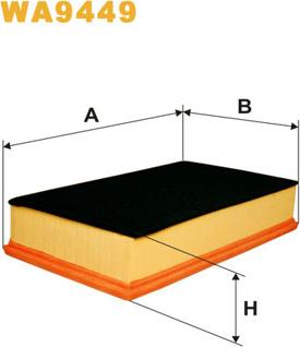 WIX Filters WA9449 - Filter za zrak www.molydon.hr