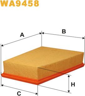 WIX Filters WA9458 - Filter za zrak www.molydon.hr