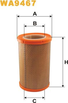 WIX Filters WA9467 - Filter za zrak www.molydon.hr