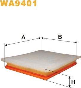 WIX Filters WA9401 - Filter za zrak www.molydon.hr