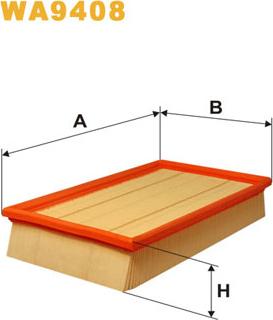 WIX Filters WA9408 - Filter za zrak www.molydon.hr