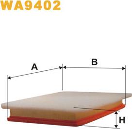 WIX Filters WA9402 - Filter za zrak www.molydon.hr