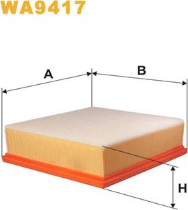 WIX Filters WA9417 - Filter za zrak www.molydon.hr