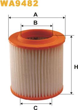 WIX Filters WA9482 - Filter za zrak www.molydon.hr