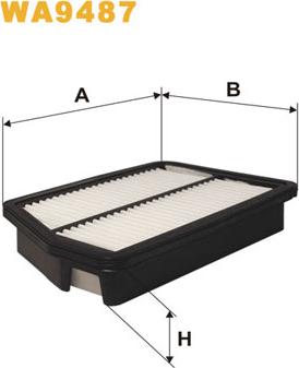 WIX Filters WA9487 - Filter za zrak www.molydon.hr