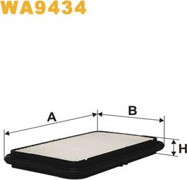 WIX Filters WA9434 - Filter za zrak www.molydon.hr