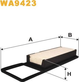 WIX Filters WA9423 - Filter za zrak www.molydon.hr