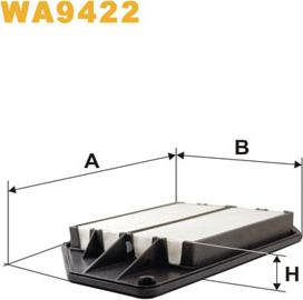 WIX Filters WA9422 - Filter za zrak www.molydon.hr