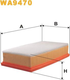 WIX Filters WA9470 - Filter za zrak www.molydon.hr