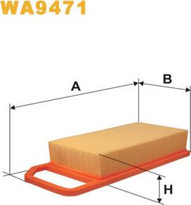 WIX Filters WA9471 - Filter za zrak www.molydon.hr