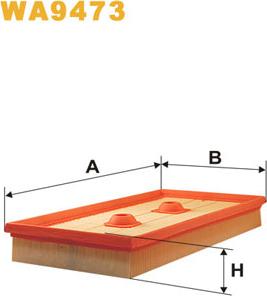 WIX Filters WA9473 - Filter za zrak www.molydon.hr