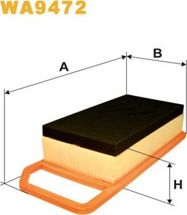 WIX Filters WA9472 - Filter za zrak www.molydon.hr