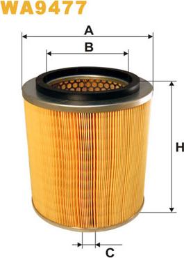 WIX Filters WA9477 - Filter za zrak www.molydon.hr