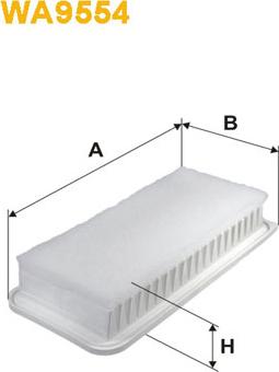 WIX Filters WA9554 - Filter za zrak www.molydon.hr