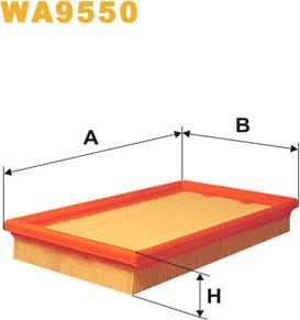 WIX Filters WA9550 - Filter za zrak www.molydon.hr