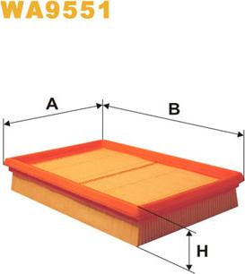 WIX Filters WA9551 - Filter za zrak www.molydon.hr